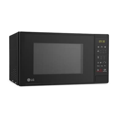 LG MH6042D - Microondas con Grill y Display Digital, Capacidad de 20 litros, 700W, 5 Niveles de Potencia, Easy Clean, Grill de Cuarzo Color Negro
