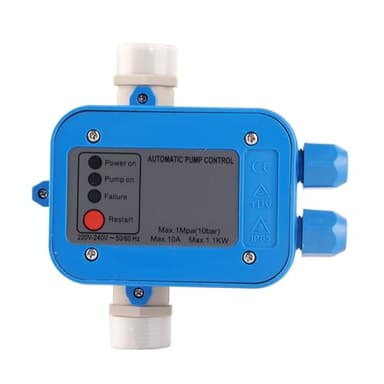 Presscontrol bomba agua, controlador automático de presión de bomba de agua de 10A 1.1Kw, regulador electrónico de interruptor de presión de 1Mpa 10 Bar