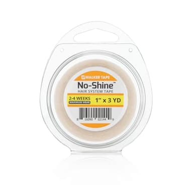 Walker Tape No Shine 1/2 x 3 yardas Sistema de reemplazo de cabello Adhesivo para peluca