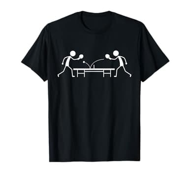 Jugar Ping Pong Divertido Tenis de Mesa Jugador de Ping Pong Camiseta