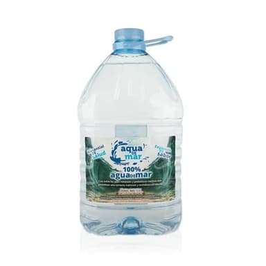 Agua de Mar Hipertónica Aqua de mar Sin sabor Botella 5 L