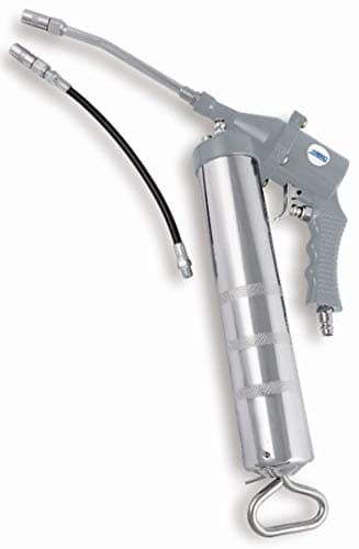 ABAC Pistola de Engrase G-911 - Tubo de grasa rígida + Tubo de grasa flexible - Cilindro 400 ml