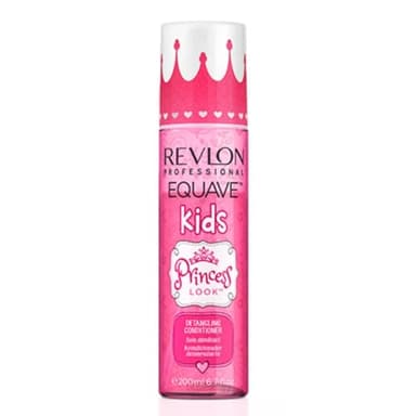 REVLON PROFESSIONAL EQUAVE KIDS Princess Look, Acondicionador en Spray, Desenredante Pelo Niñas Sin Aclarado, Facilita el Peinado, Aporta Brillo y Suavidad - Fragancia Floral y Afrutada 200 ml