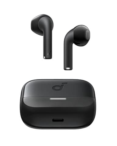 Soundcore K20i Auriculares Inalámbricos Bluetooth Semi In-Ear de Anker, 36 Horas de Reproducción, Carga Rápida, 2 Micrófonos ENC, Ecualizador Personalizado, IPX5, Bluetooth 5.3, Control por App