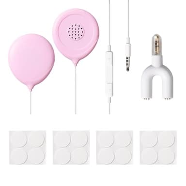 Tyenaza Auriculares para Embarazo, Altavoces Prenatales del Vientre, Auriculares para el Vientre del Bebé, Auriculares de Música para Embarazo, para Mamá Embarazada Baby Shower, para Mujeres Madre