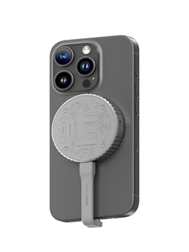 Hagibis Carcasa magnética M.2 2230 NVMe SSD con Magsafe para iPhone 15 Pro MAX ProRes, USB C 3.2 Gen2 de 10 Gbps a Adaptador NVMe, Funda SSD Externa de Aluminio para MacBook, iPad Pro, Android (MC100