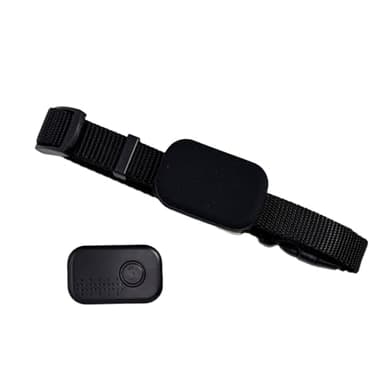 Genérico Localizador GPS para Gatos y Perros, Mini Rastreador Mascotas Sin Suscripción,Compatible con iOS y Android, Seguimiento en Tiempo Real Global para Mascotas y Objetos (Negro)