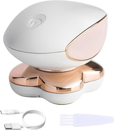 Afeitadora eléctrica mejorada para mujer, inalámbrica, recargable, impermeable, sin dolor, para piernas, cuerpo, cara, labios
