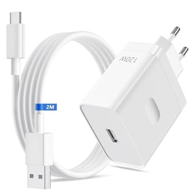 120W SUPERVOOC Cargador Rápido y 8A Cable USB C 2M para realme GT 7 Pro 6 6T 14 12 pro+ 12+ 12X C65 C75 C67 Note 60 para OPPO Reno12 11F 10Pro A60 A80,Cargador rápido VOOC para Oneplus 13 12R Nord 4 3