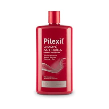 PILEXIL ANTICAIDA - Champú Anticaída 500 ml, Tratamiento de Uso Frecuente, Frena la Pérdida del Cabello, Normaliza su Ciclo, Gran Eficacia, para Hombres y Mujeres