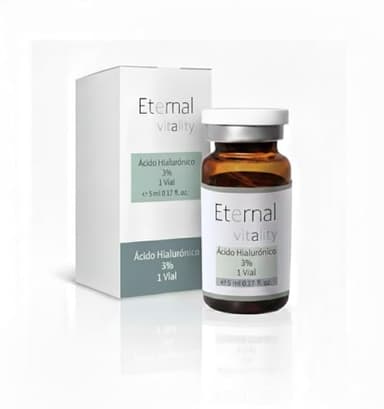 Ácido hialurónico estéril 3% para dermapen. Vial 5ml profesional. Microneedling facial avanzado. Ideal alternativa a acido hialuronico reticulado. Hidratación profunda sin irritantes ni perfumes