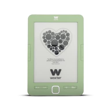 Woxter Scriba 195 Salvia - Lector de Libros Electrónicos, Color Verde
