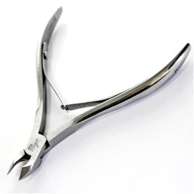 LAC FOR YOU Corta Cuticulas Profesional de Acero 10cm – Alicate Cuticulas Eliminador | Herramientas Manicura
