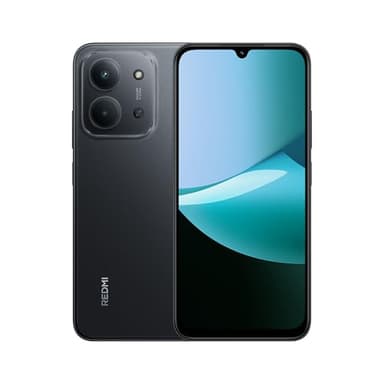XIAOMI Redmi 15C - Smartphone de 4+256GB, Cámara Dual con IA de 50 MP, Pantalla inmersiva de 6,9" 120 Hz, Potente procesador octacore, Carga rápida de 33W, Cargador no Incluido, Negro (Versión ES)