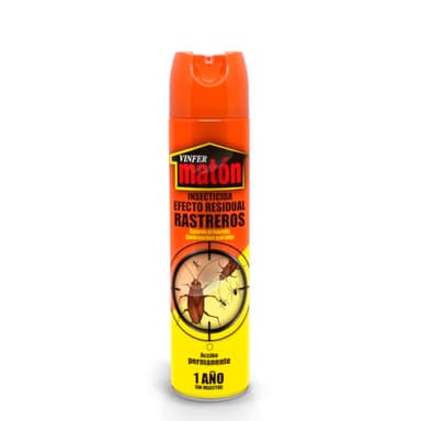VINFERMATON – Insecticida Cucarachas y Hormigas Residual 400 ml | Spray Efecto Duradero para Interior y Exterior | Profesional Doméstico | 100 % MADE IN SPAIN