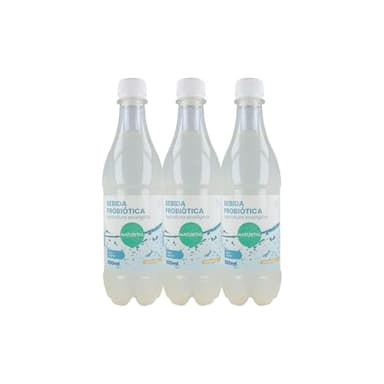 Pack 3x Kéfir de Agua BIO 500 ml Naturitas Essentials | Probiótico natural | Bebida fermentada | Bebida bajo en calorías