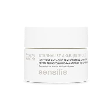 Sensilis - Eternalist A.G.E, Crema Antiedad Intensiva, Hidratante y Reparadora con Retinol, Ácido Hialurónico y Vitamina A, para Pieles Sensibles o con Rosácea - 50 ml