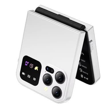 Koolenry Teléfono Plegable A50 Pro con Doble Tarjeta SIM, gsm, Grabación Automática de Llamadas, Pantalla de 2,4 Pulgadas, Teléfono Móvil Plegable Tipo C, Color