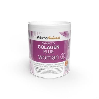 Prisma Natural | Colágeno para la mujer | Colageno hidrolizado en polvo | ácido hialurónico | Calcio | Coencima Q10| maca| vitamina C| piel, pelo y uñas | Sabor cítrico | Formato lata 300gr