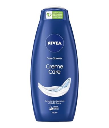 NIVEA Creme Care - Gel de ducha corporal crema, 750 ml