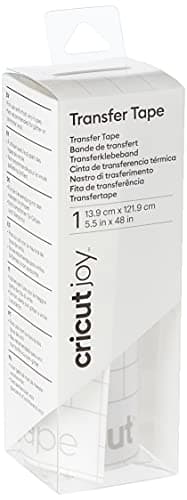 Cricut Joy Cinta de Transferencia Estándar 1.2 metros (4 Pies) - Papel de Transferencia para Cricut - Tack Medio para Decoración de Tazas, Ventanas y Pegatinas