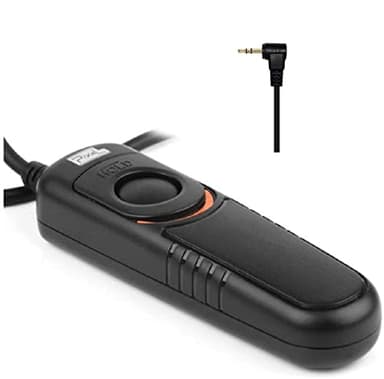 Pixel Cable Disparador Remoto RC201-E3 Cámara Mando a Distancia para Canon R6, RP, 850D, 90D, 750D, 2000D, 1200D, para Fuji XT3, XT4, XT30, GFX100, GFX50SII, para Olympus Om-1, EM1X, EM1-2, EM1-3