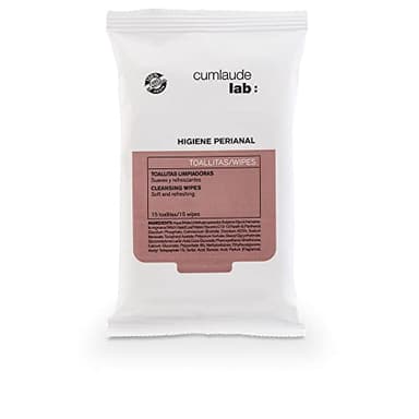 CUMLAUDE Lab - Toallitas Limpiadoras Para La Higiene Rectal Y Perianal - 15 Toallitas (d420d90)