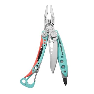 Leatherman Skeletool CX - Multiherramienta 7 en 1 Para Camping y Supervivencia, Acero Inoxidable, Made in USA, Paraiso
