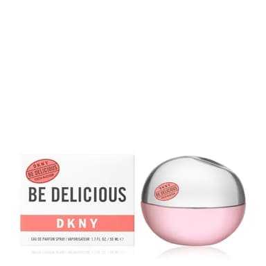 DKNY Be Delicious Fresh Blossoom, Eau de Parfum para Mujer, Perfume Femenino, Fragancia Floral Frutal, Larga Duración, Donna Karan New York, 50 ml