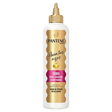 Pantene Pro-V Crema De Peinado Sin Aclarado Para Unos Rizos Disciplinados, 270ml, Controla El Encrespamiento Durante 24 Horas