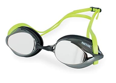 SEAC Ray, Gafas de natación con Lentes Espejo para Mujer y Hombre, Nadar en Aguas Abiertas