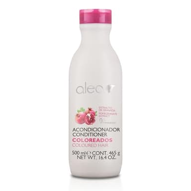 ALEA - Acondicionador Pelo Teñido - Acondicionador Coloreados - 500 ml - con Extracto de Granada y Madera de Nogal - Prolonga el Color del Cabello - con Filtro UV - Sin Parabenos ni Sulfatos