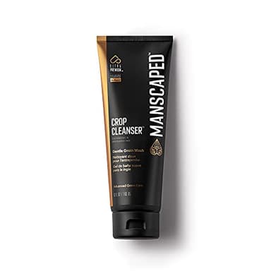 Crop Cleanser® de MANSCAPED® para el lavado de las ingles, Fórmula UltraPremium revitalizante para la higiene íntima masculina, Gel de ducha para hombre con vitamina E y áloe, Jabón vegano (180ml)
