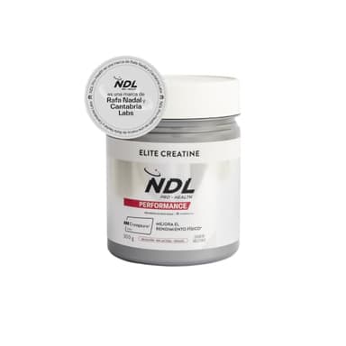NDL Pro-Health Creatina monohidratada Creapure® en polvo - Mejora el rendimiento físico en ejercicios de alta intensidad – Creatina pura en polvo sin aditivos - Sin sabor - 300gr – 100 dosis