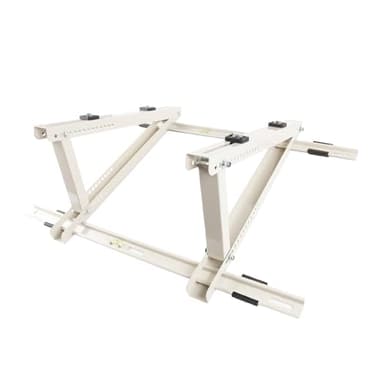 Cherbowing - Consola de techo universal para aire acondicionado split, soporte de techo, ajustable de 10° a 45° para aire acondicionado, calefacción, bomba de calor 9000-24000BTU