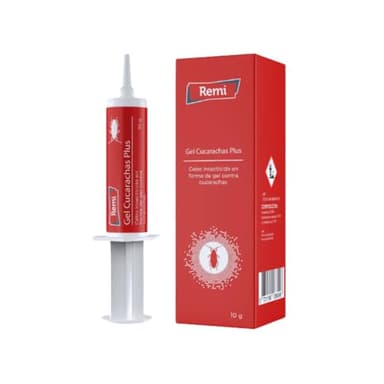 Remi Hogar Gel Cucarachas Plus 10gr | Veneno para cucarachas | Insecticida Elimina cucarachas | Efectivo contra Todo Tipo de cucarachas | Cebo insecticida (Nuevo, 1, Unidad)