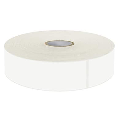 1000 etiquetas en blanco extraíbles, resistentes al agua y al aceite para el congelador, contenedores de alimentos, frascos, organización de despensa. (Cada una mide 2.5 x 7.6 cm)