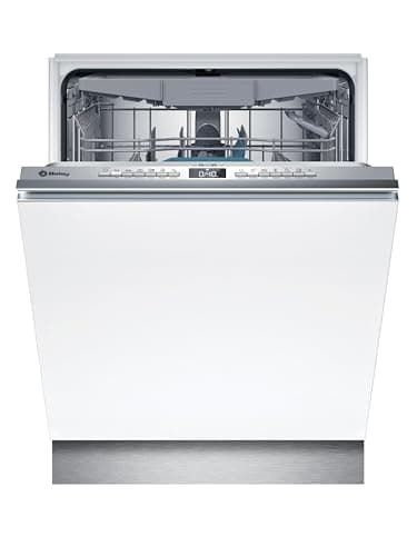 Balay - Lavavajillas integrable, 14 servicios,6 programas, Motor ExtraSilencio, Home Connect, Panel Acero antihuellas, 3VF6360SA