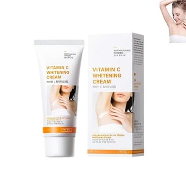 Crema Blanqueadora Para La Zona Íntima,Snow Bleach Cream,Crema Para Aclarar Las Axilas,Eficaz para Axilas,Rodillas,Codos, Zonas Sensibles y Privadas