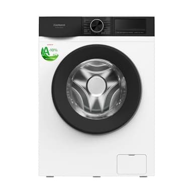Corberó - Lavadora Carga Frontal | CLT90514VIN | 9 Kg | 1400 RPM | Inverter | 16 Programas | Vapor | Antialérgica | Inicio Diferido | Blanco