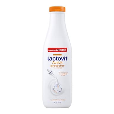 Lactovit Gel de Ducha Protector Activit Piel Sensible – Microbioma, Hidratante y Suave – Textura Cremosa – 750 ml