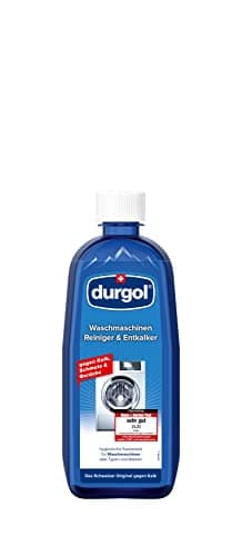 durgol Limpiador y descalcificador de lavadoras – Limpia, cuida y protege el interior de cada lavadora – Biodegradable – 1 x 500 ml