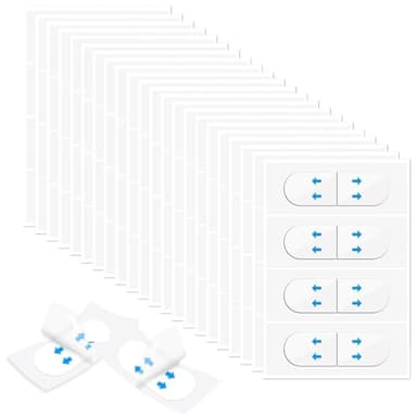 ZEPIQOR 120 Piezas Cinta Adhesiva Lifting Facial, Cinta Adhesiva Lifting Facial Instantáneo, Adhesivo Lifting Facial Invisible, Parches Maquillaje Facial Herramientas Lifting Facial