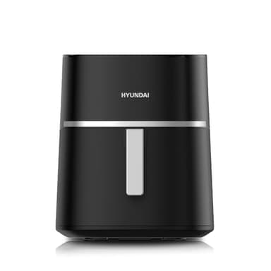 Hyundai Freidora de Aire sin Aceite 7 Litros, Air Fryer HAF7000D. 1800 W, 10 Programas, Negro