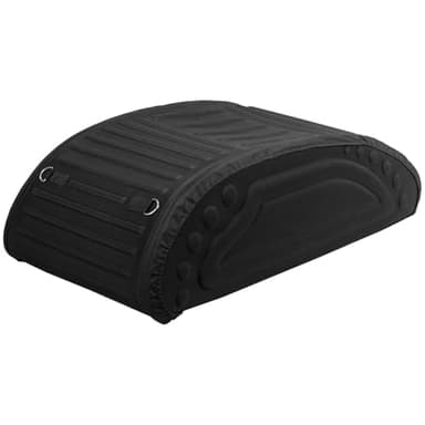 FANTASK Baúl de Techo para Coche de 400 L, con Cintas de Transporte, Color Negro
