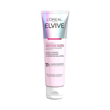 L'Oréal Paris Elvive Acondicionador Glycolic Gloss Con Ácido Glicólico Cabello Suave Y Brillante