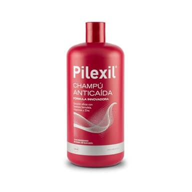 PILEXIL ANTICAIDA - Champú Anticaída 900 ml, Tratamiento de Uso Frecuente, Frena la Pérdida del Cabello, Normaliza su Ciclo, Gran Eficacia, para Hombres y Mujeres