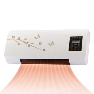 Rrlihjgu 1200W fan Acondicionado Portátil,fan Acondicionado De Pared, De fan Dividido, Aparato De Calefacción Y Refrigeración Multifuncional, Bajo Nivel De Ruido, Fácil Operación