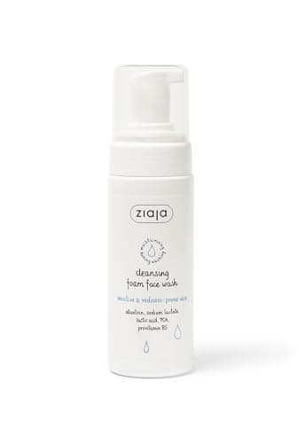 Ziaja Limpiador Facial en Espuma para Pieles Sensibles y Propensas Al Enrojecimiento 150ml