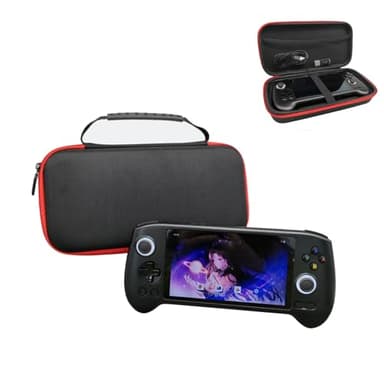 Growalleter Anbernic RG556 - Funda para consola de juegos portátil Anbernic RG556 (incluye accesorios), Negro , 25.5 cm x 13 cm x 5 cm, Estilo sencillo y moderno